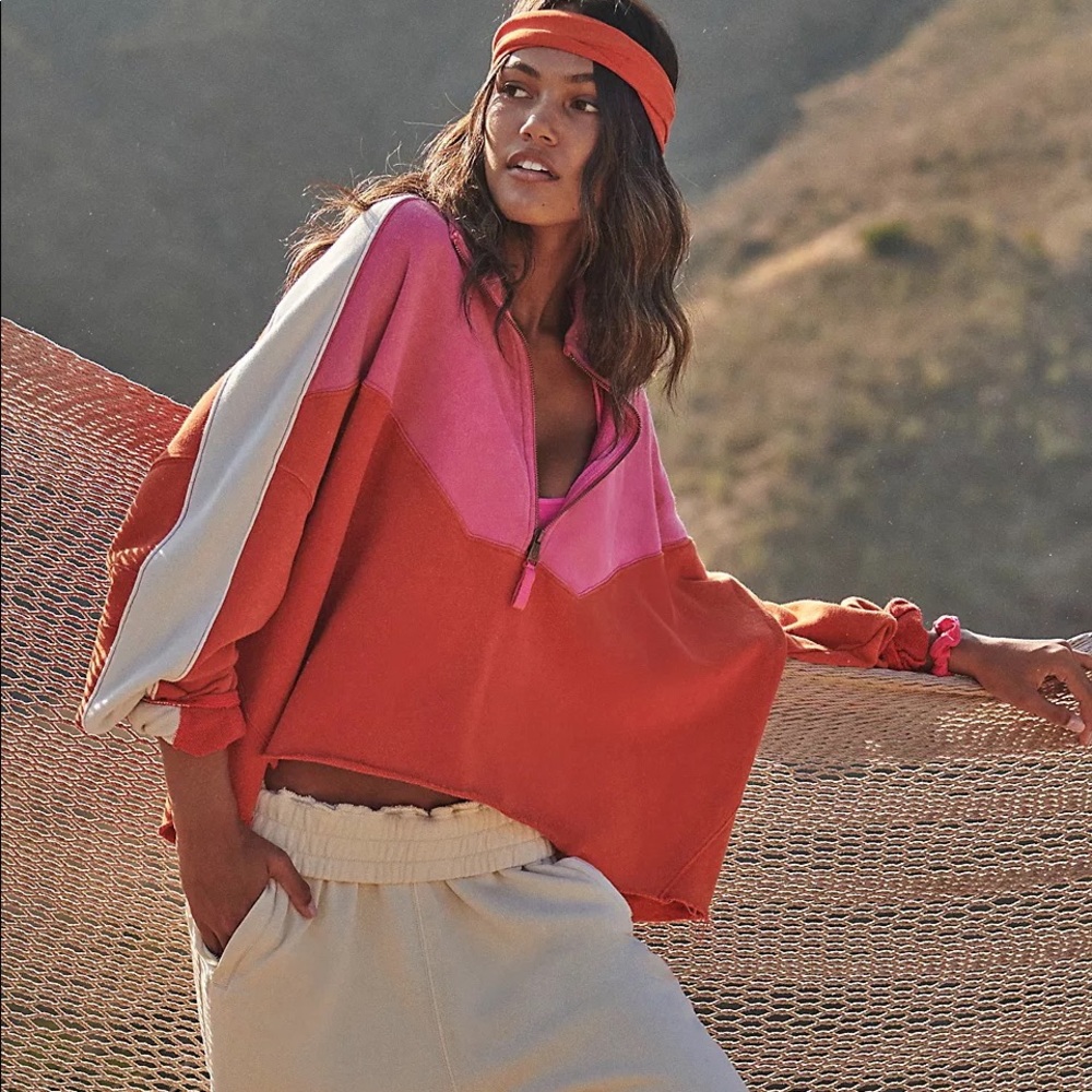 Free people quarter zip